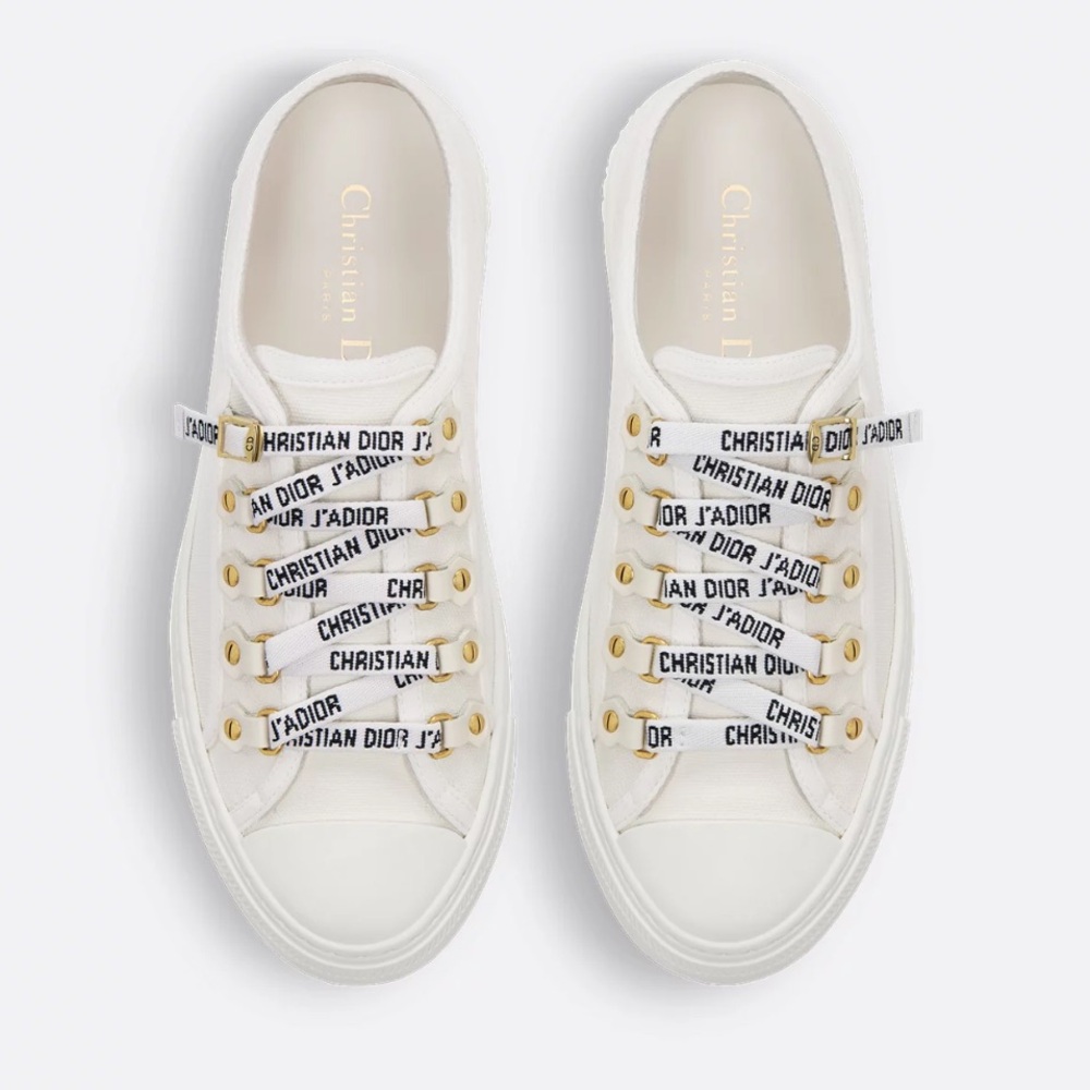 Walk'n'Dior Sneaker
White Cotton Canvas
